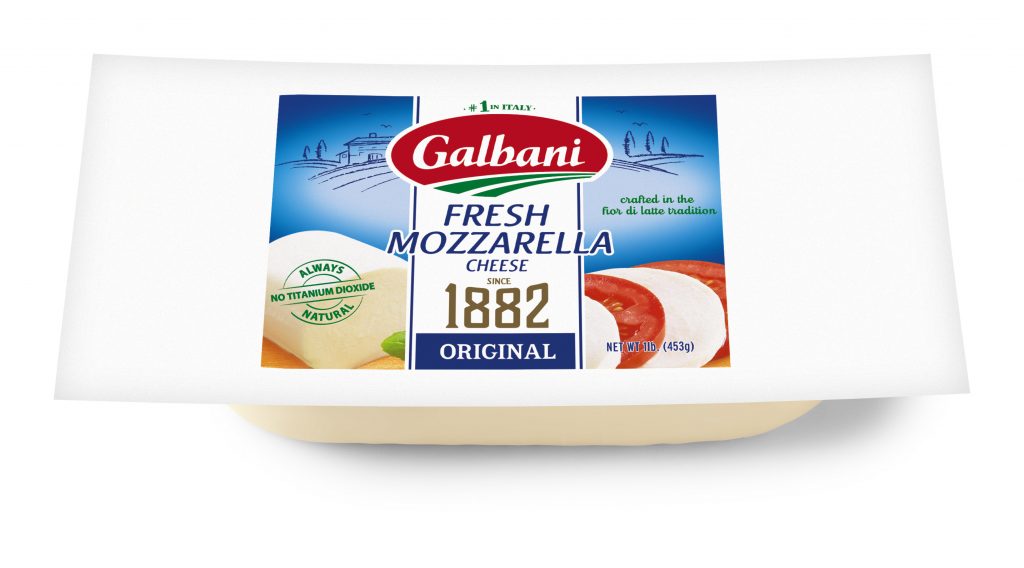 Fresh Mozzarella Log Galbani Cheese Authentic Italian Cheese