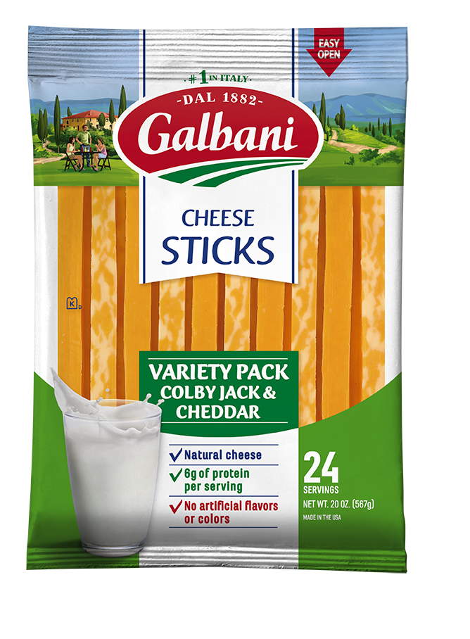Stick Cheese Variety Pack Galbani Cheese Authentic Italian Cheese