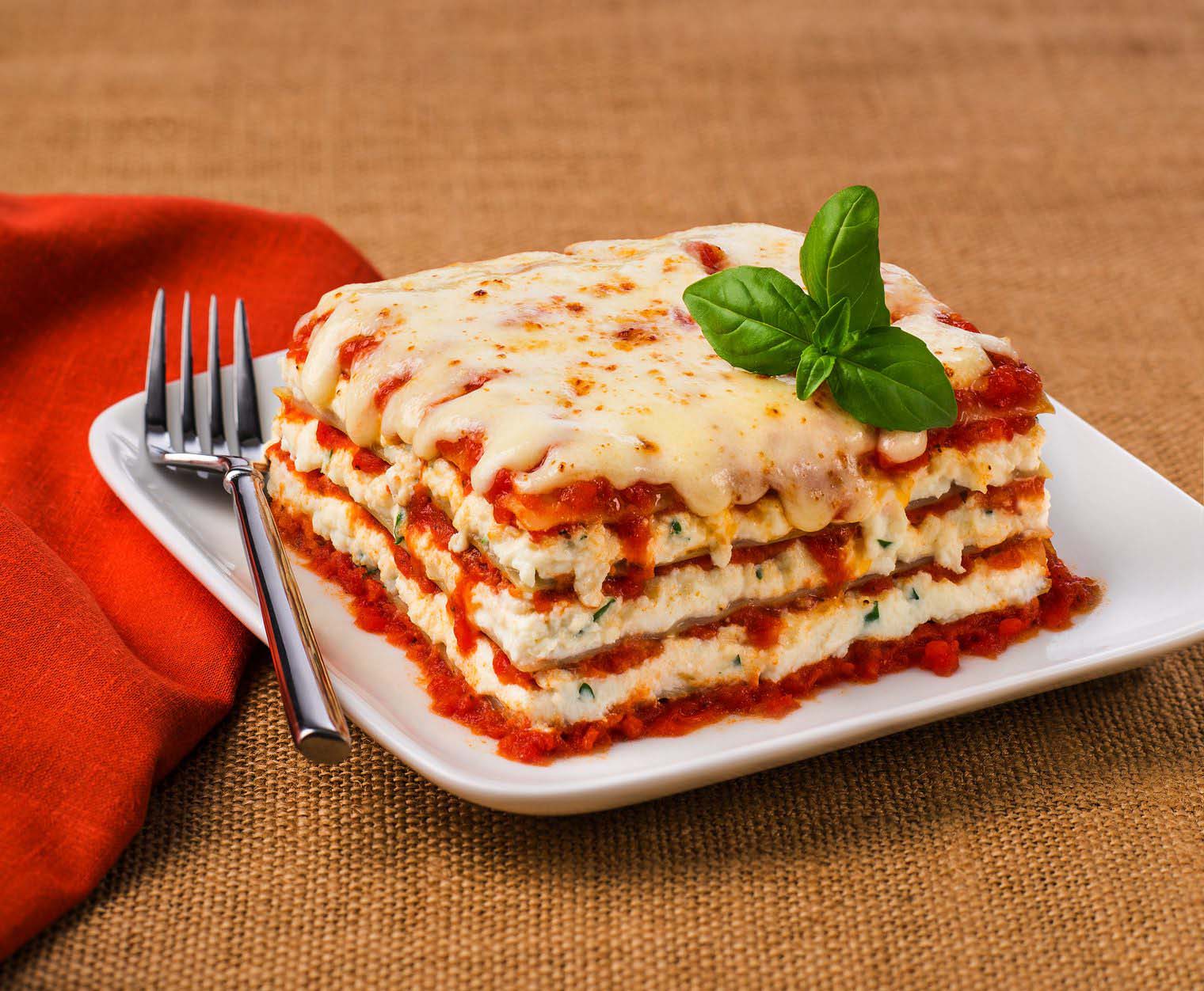 italian lasagna with ricotta cheese