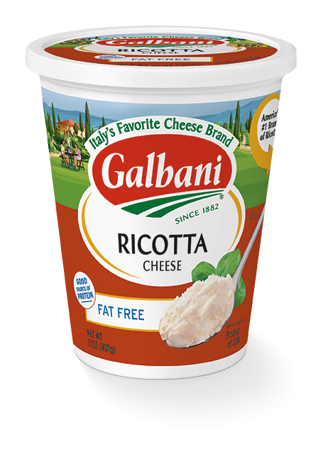 Fat Free Ricotta | Galbani Cheese | Authentic Italian Cheese