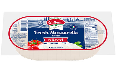 Fresh Mozzarella Sliced Log