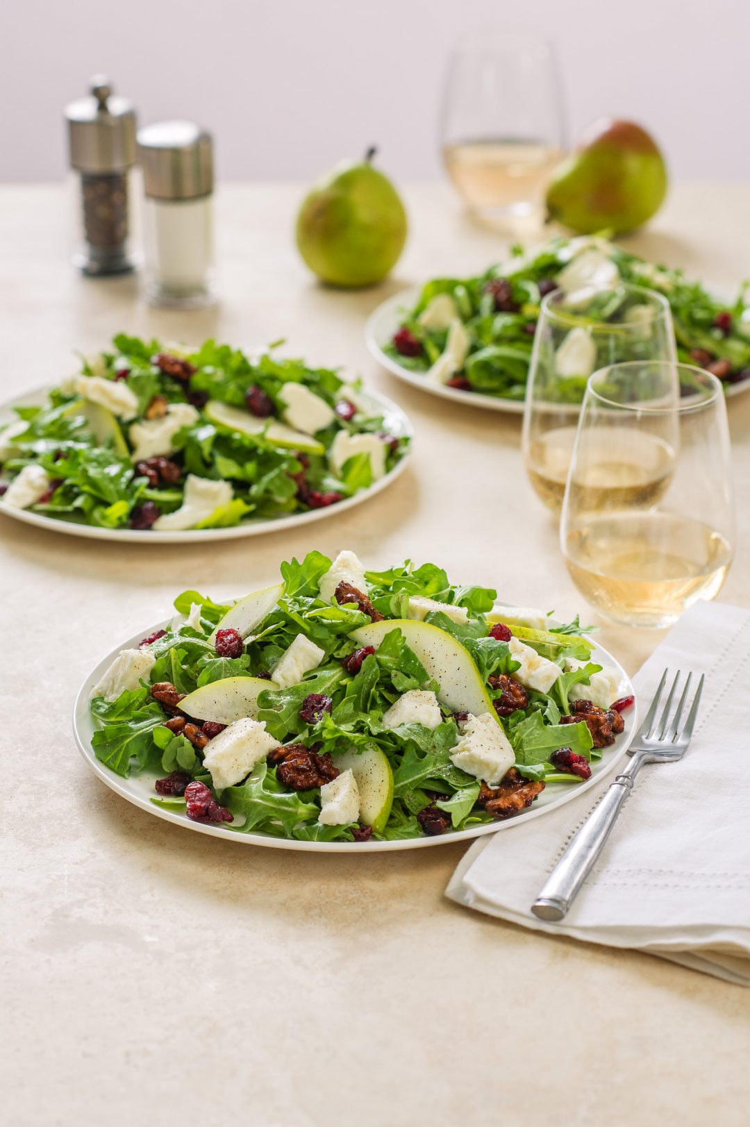 Pear and Arugula Salad | Galbani Cheese | Authentic Italian Cheese