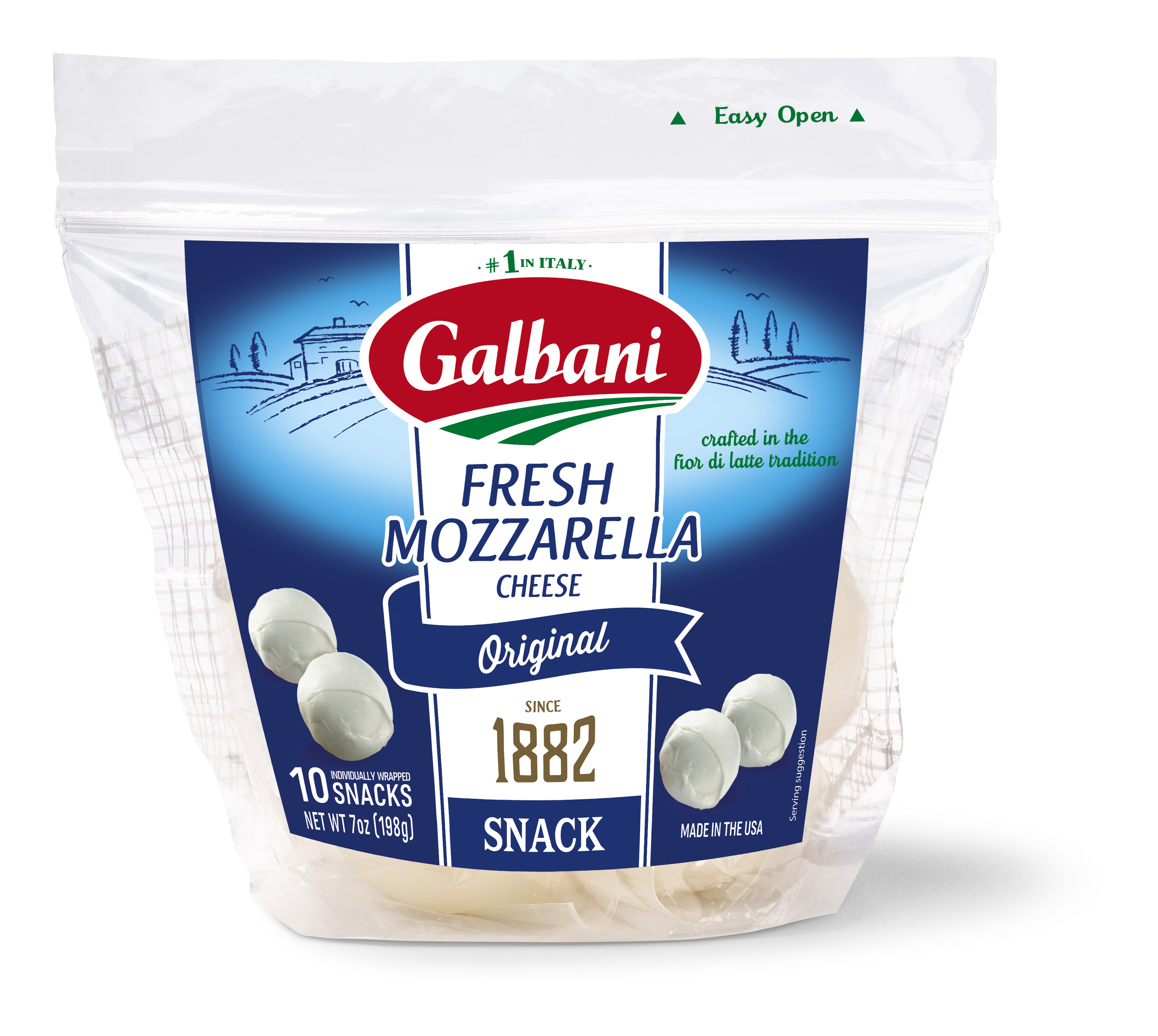 Fresh Mozzarella Snacks - Galbani Cheese