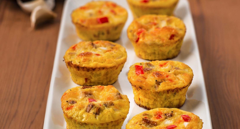 Bruschetta Egg Bites Bruschetta Egg Bites