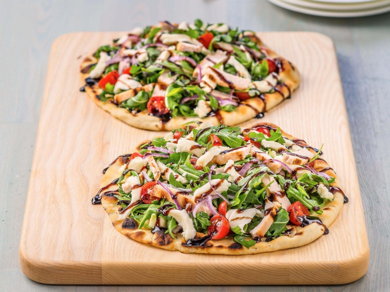 Grilled Chicken Milanese Pizza - Galbani Cheese
