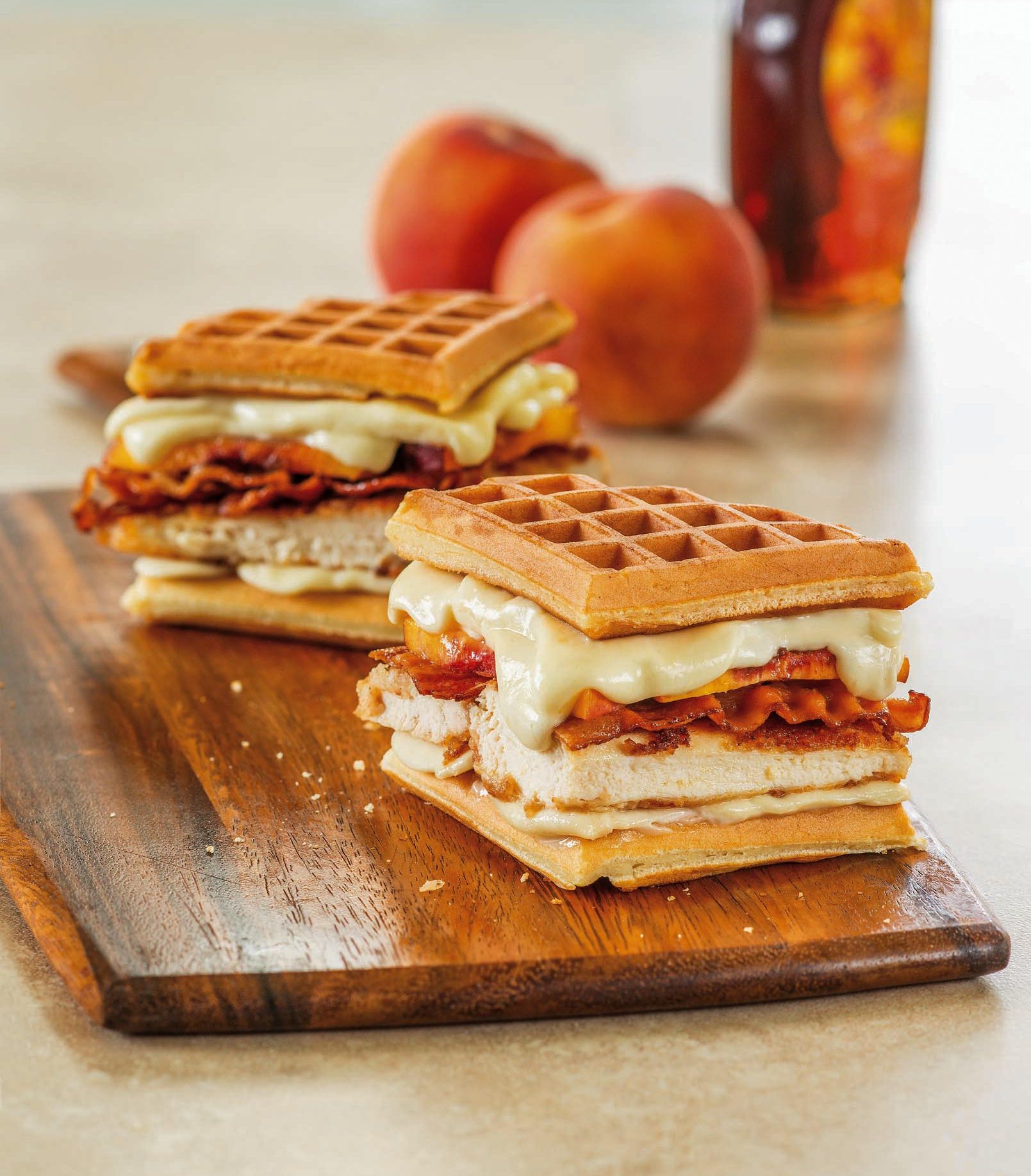 Chicken and Waffles Grilled Cheese