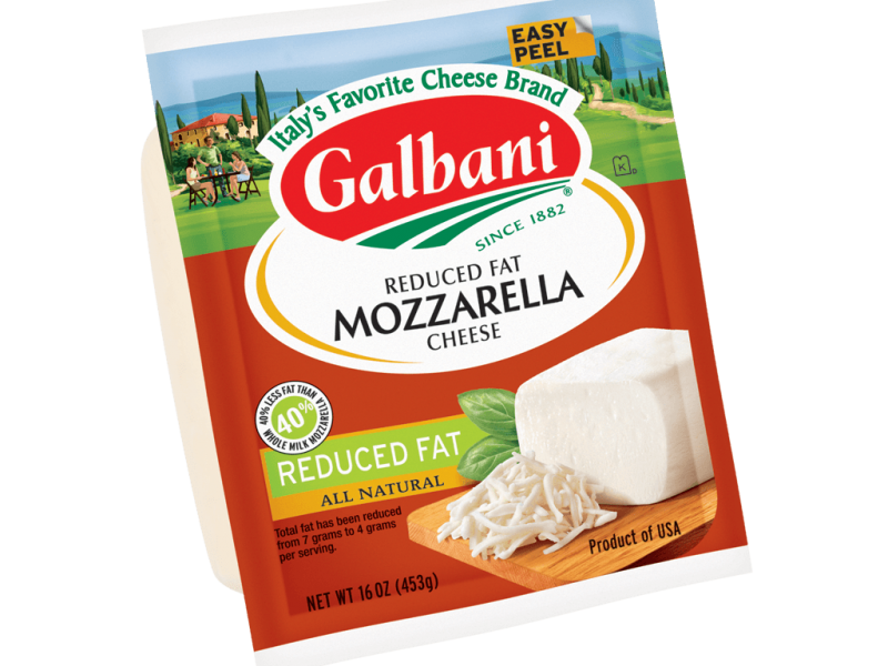 Reduced Fat Mozzarella Galbani Cheese