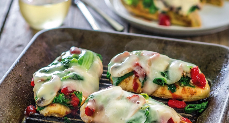 Escarole Chicken with Tomato Jam Escarole Chicken with Tomato Jam