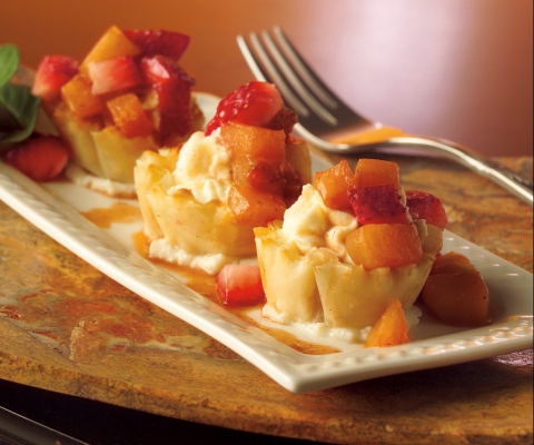 Fruit and Ricotta Pastry Shells - Galbani Cheese