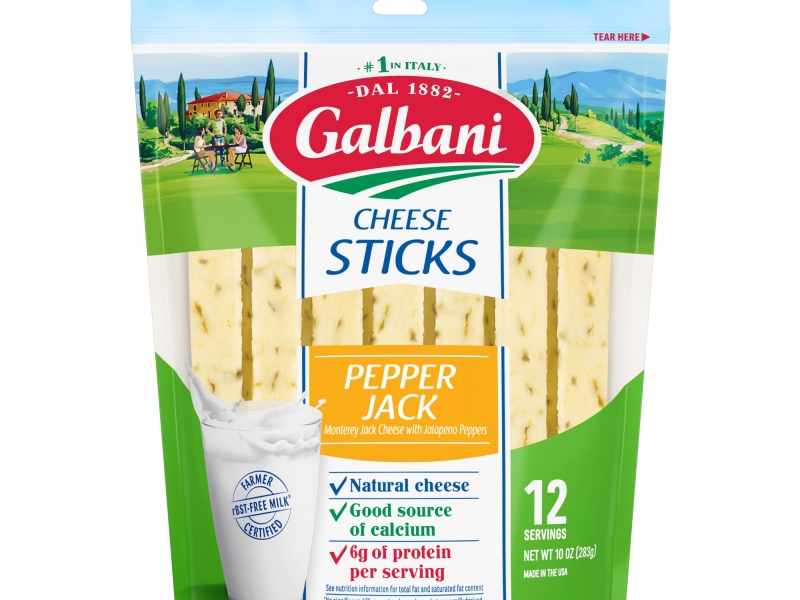 Pepper Jack Stick Cheese - Galbani Cheese