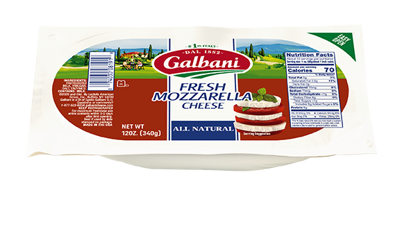 Fresh Mozzarella Log - Galbani Cheese