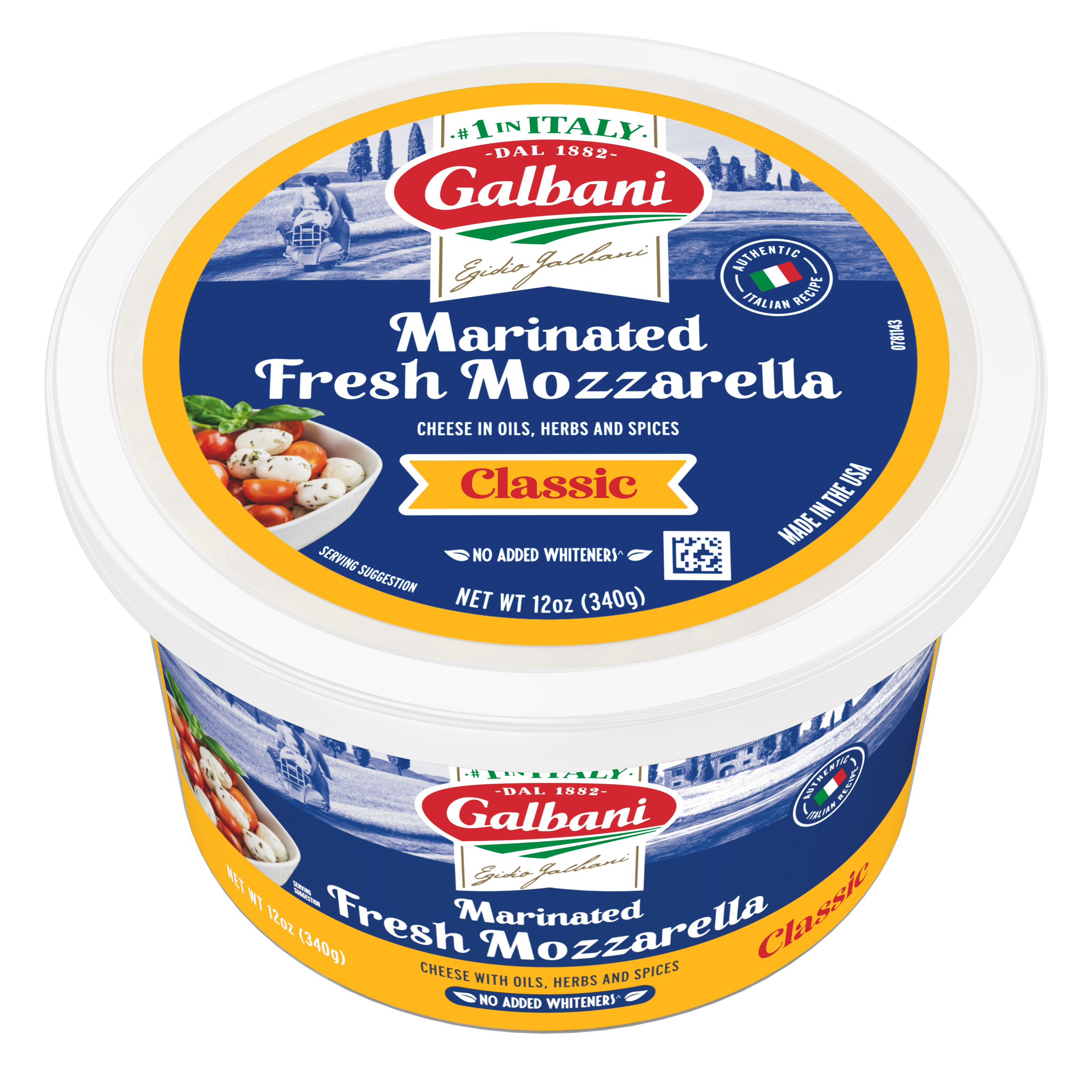 Fresh Mozzarella Classic Marinated - Galbani Cheese