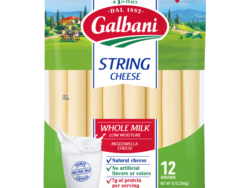 Whole Milk Mozzarella String Cheese - Galbani Cheese