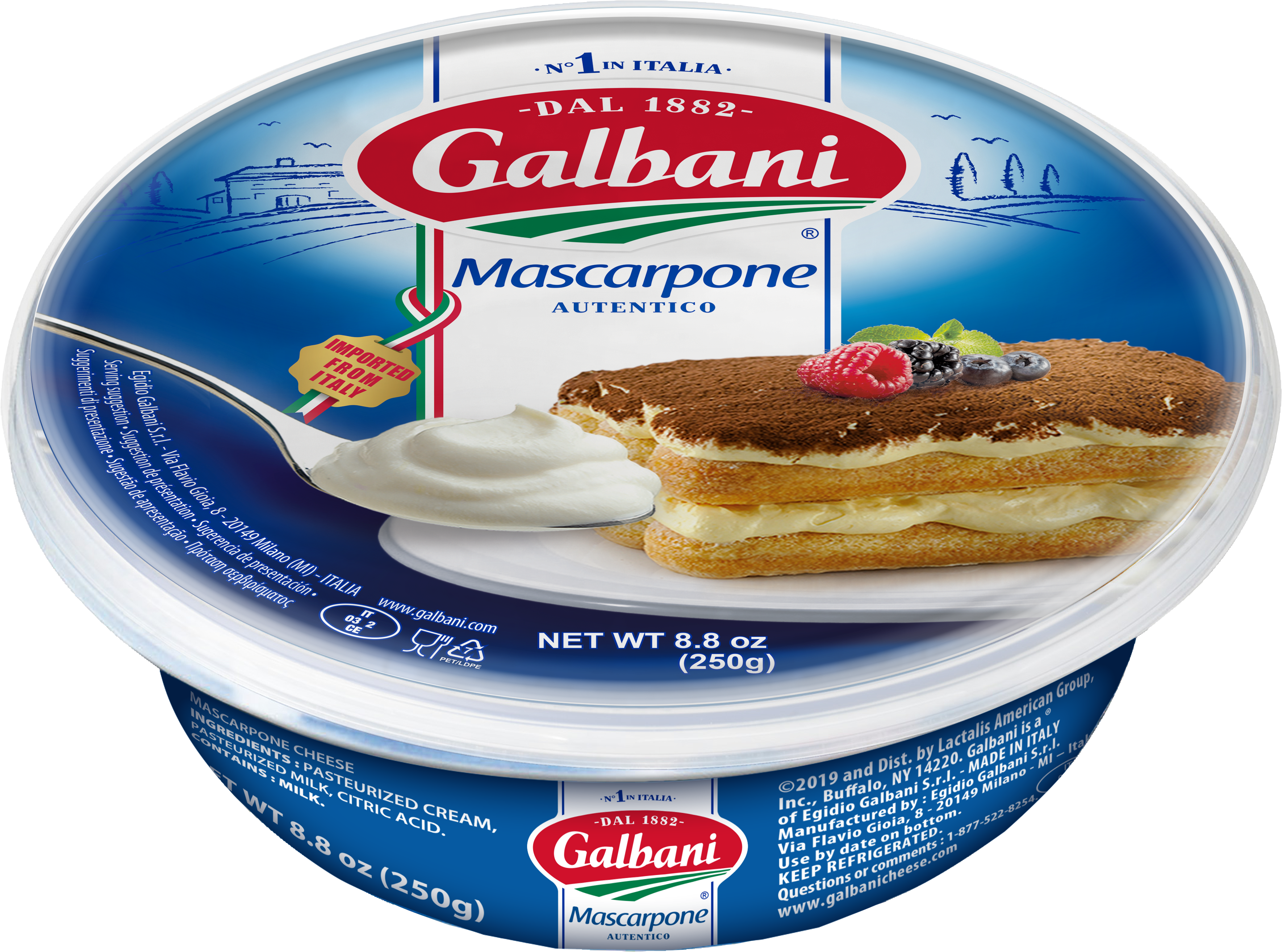 Mascarpone Imported Italian - Galbani Cheese