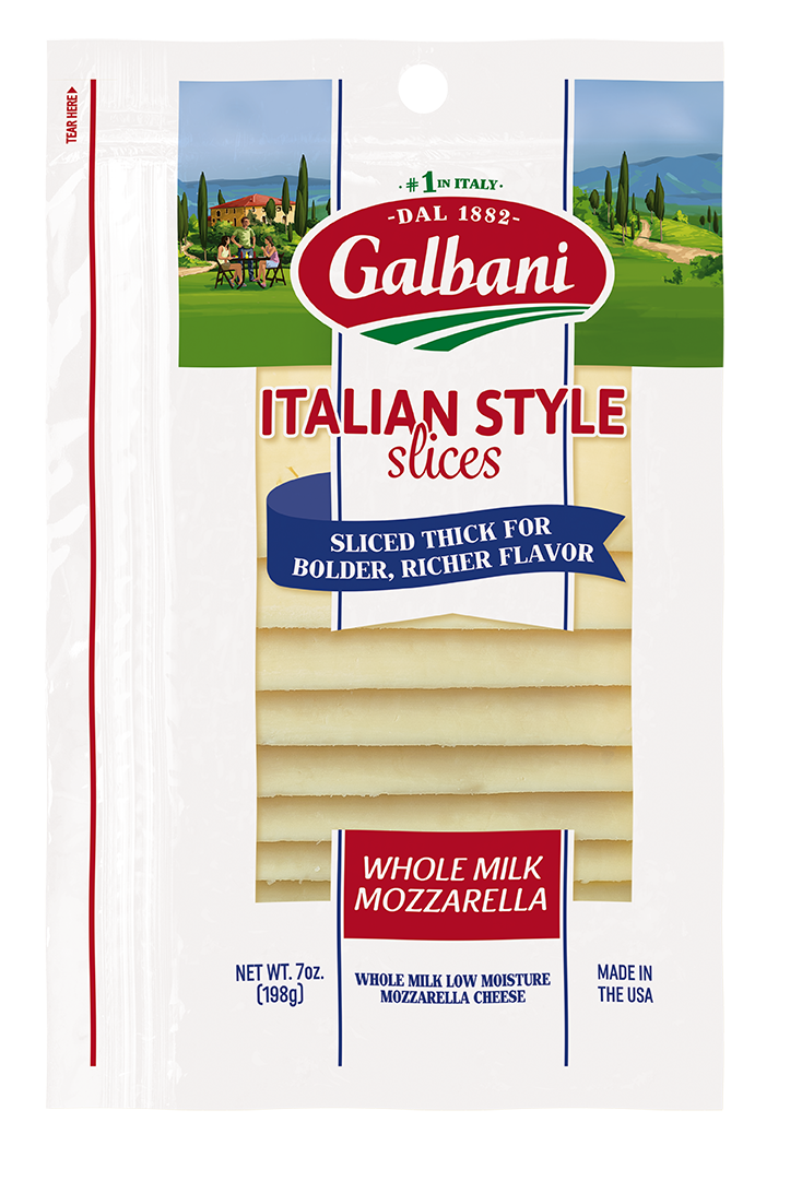 Thick Sliced Mozzarella - Galbani Cheese