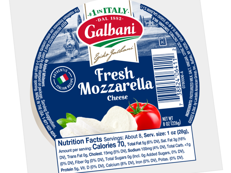 Fresh Mozzarella Ball - Galbani Cheese