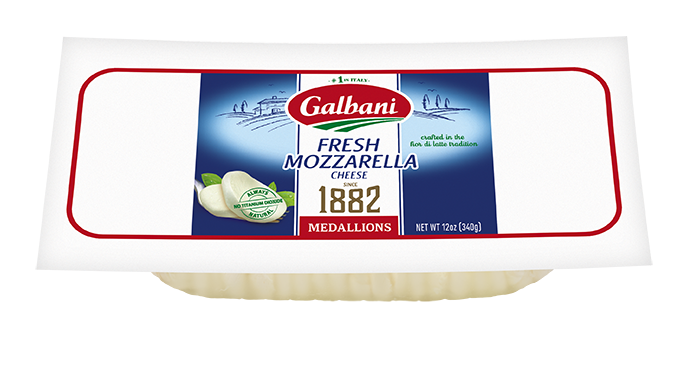 Fresh Mozzarella Medallions - Galbani Cheese