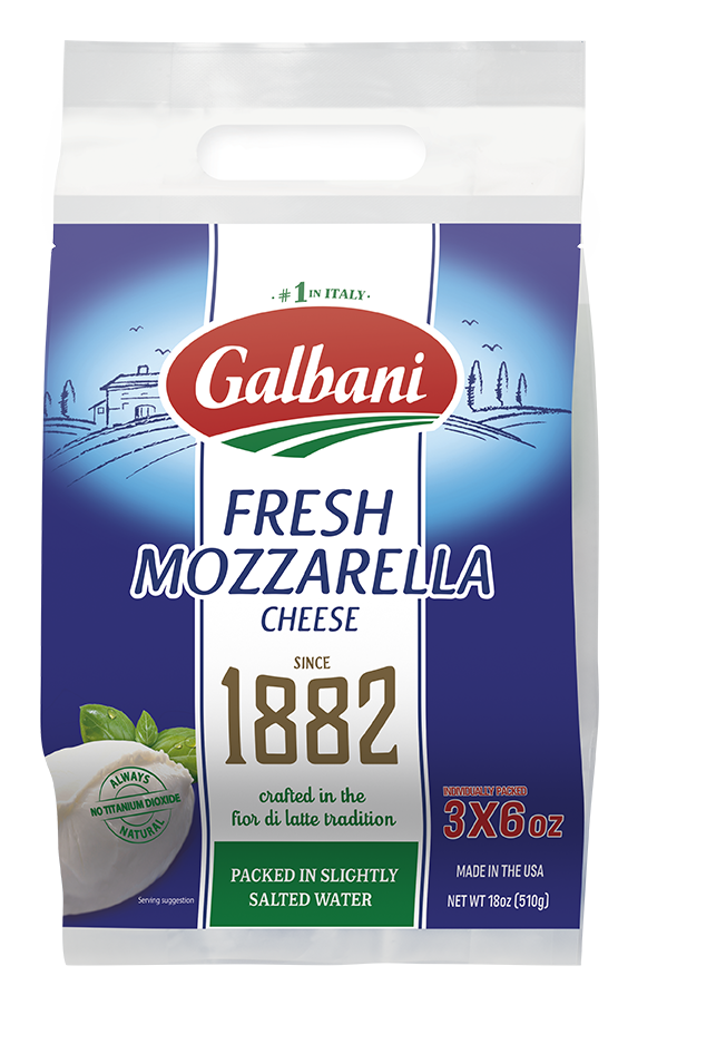Fresh Mozzarella Pouch Multi-Pack - Galbani Cheese