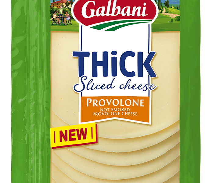 Thick Sliced Provolone - Galbani Cheese