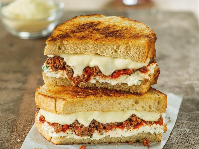 Lasagna Grilled Cheese - Galbani Cheese