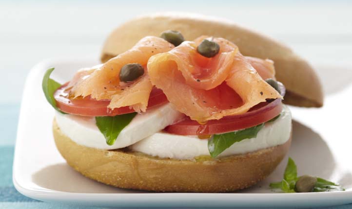 Lox & Bagel Caprese Lox and bagel caprese recipe