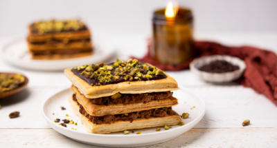 Chocolate Pistachio Cannoli Lasagna - Galbani Cheese