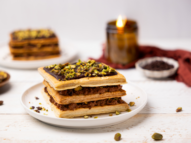 Chocolate Pistachio Cannoli Lasagna - Galbani Cheese