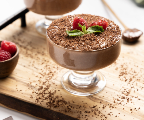 Chocolate Hazelnut Ricotta Mousse - Galbani Cheese