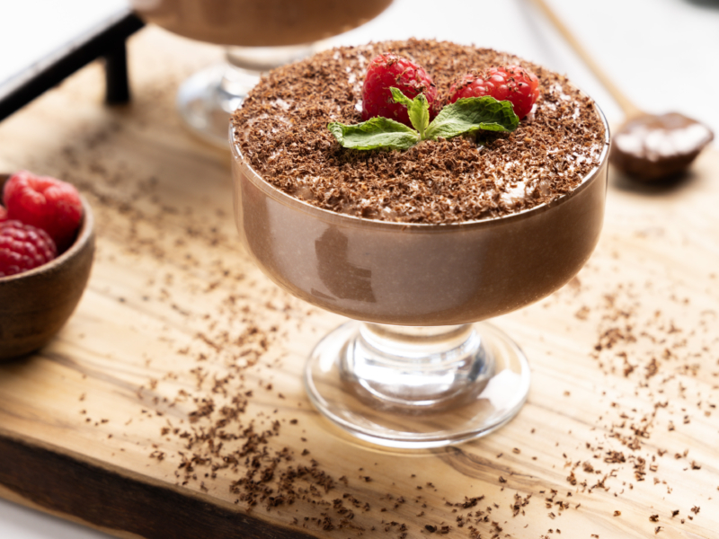 Chocolate Hazelnut Ricotta Mousse - Galbani Cheese