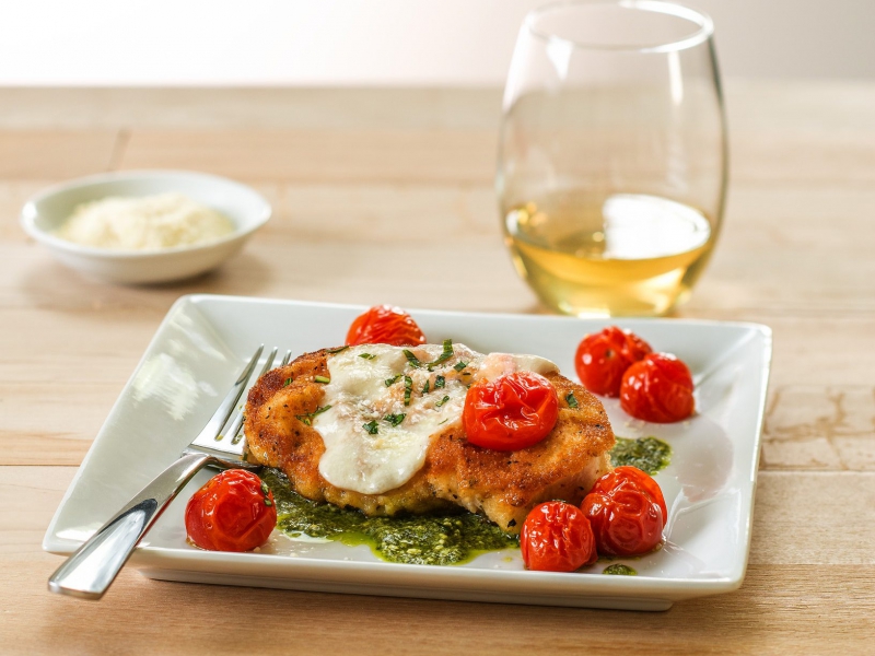 Chicken Caprese Parmesan - Galbani Cheese