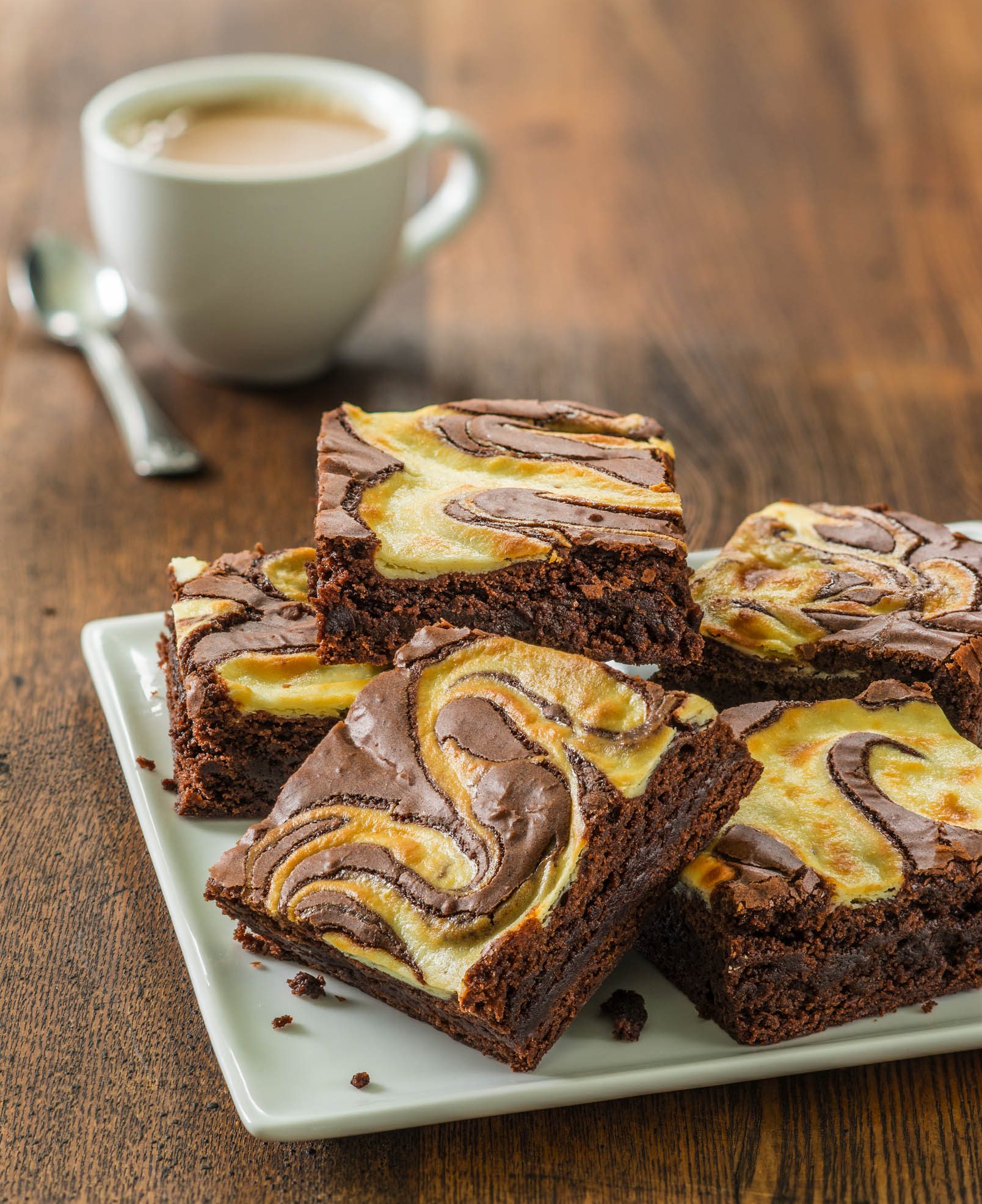 Fudgy Brownies Swirled with Cheesecake Recipe