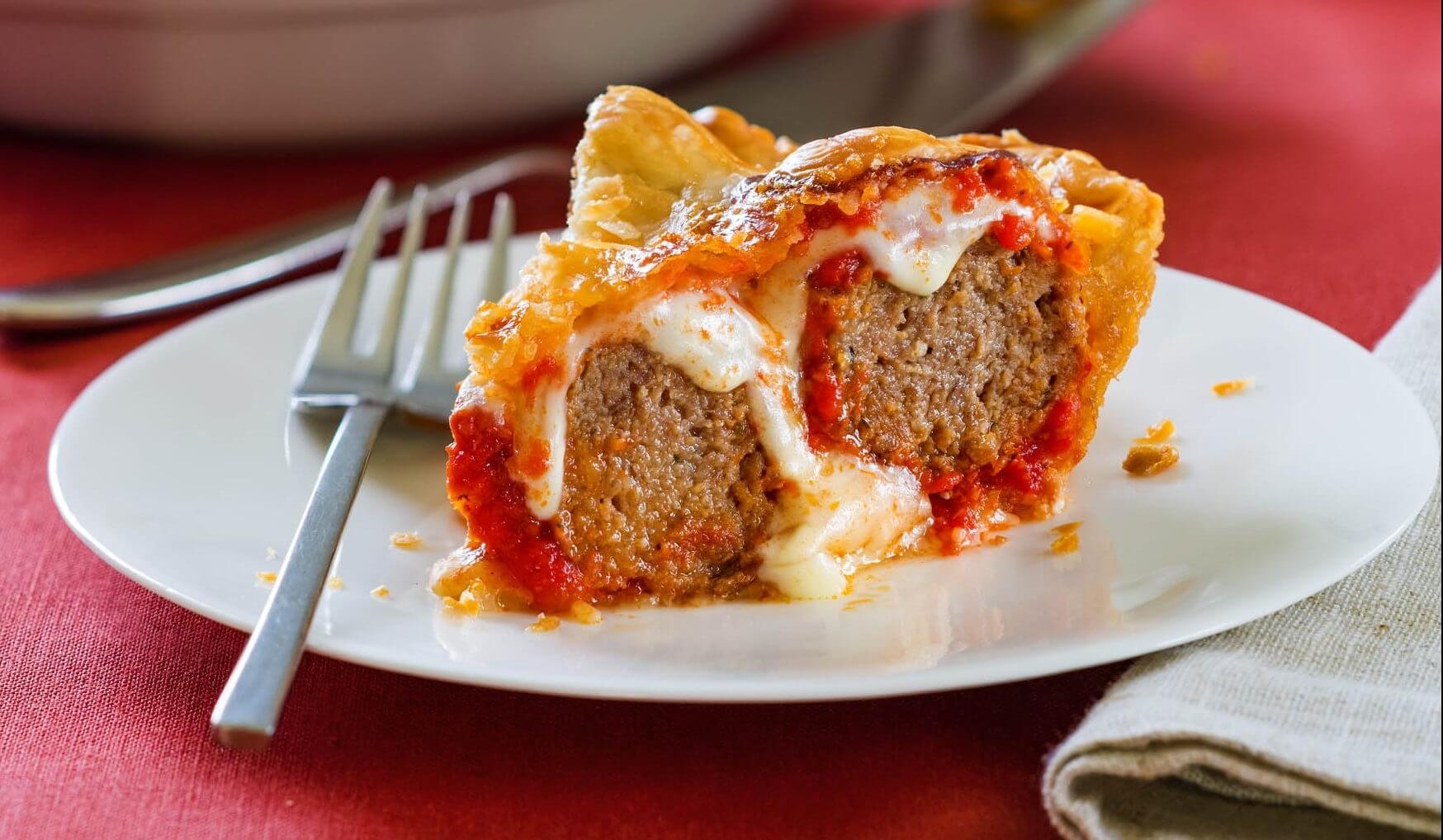Meatball Pie | Galbani Cheese