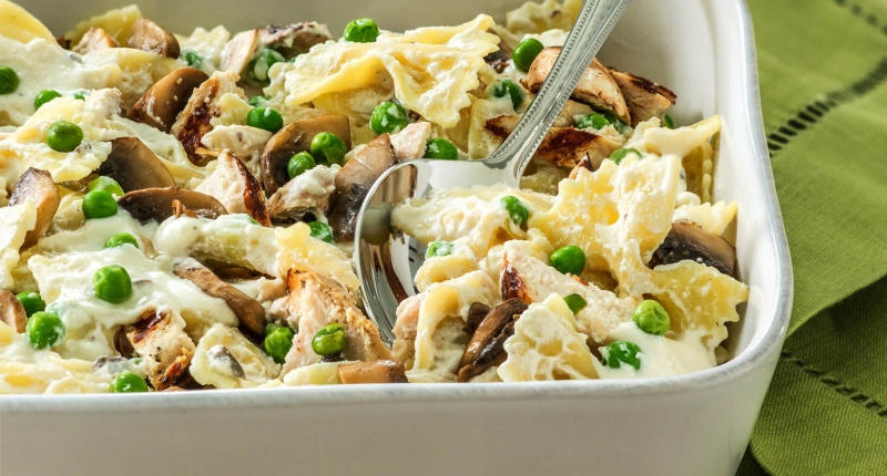 Ricotta Chicken Pasta Bake