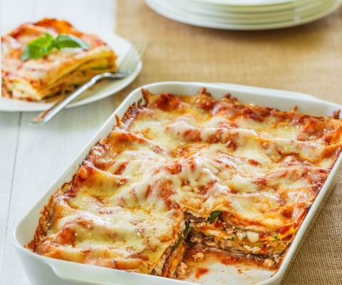 Veggie Ricotta Lasagna - Galbani Cheese