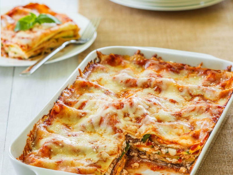 Veggie Ricotta Lasagna - Galbani Cheese
