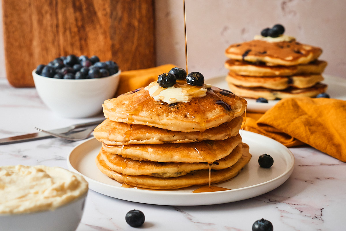 Ricotta Blueberry Pancakes Ricotta | Galbani Cheese