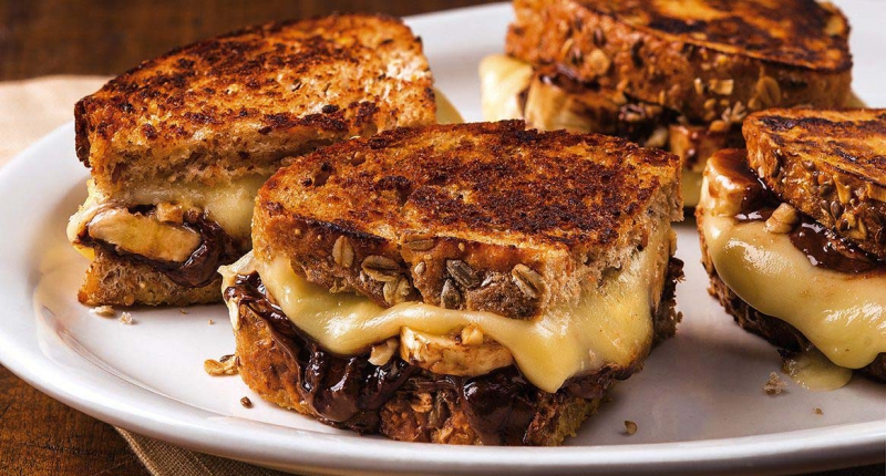 S'mores Mozzarella Panini S'mores Mozzarella Panini Recipe