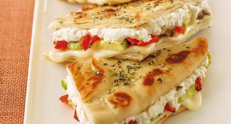 Veggie Pizza Grilled Cheese Veggie Pizza Grilled Cheese