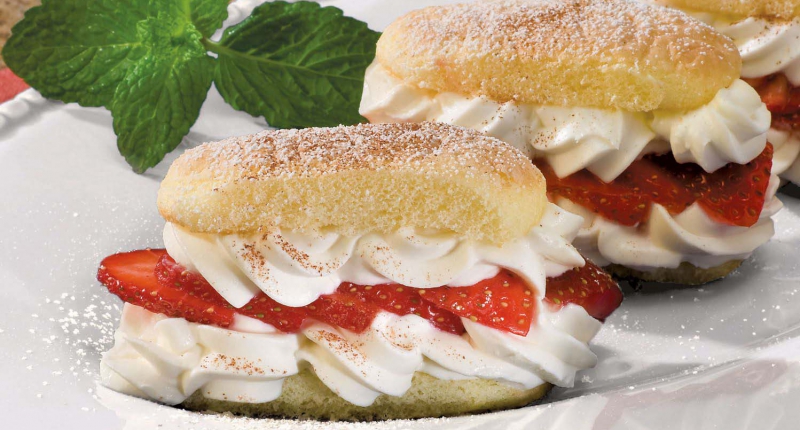 Strawberry Ricotta Shortcake