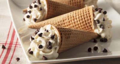 Ice Cream Cone Cannolis - Galbani Cheese