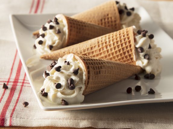 Ice Cream Cone Cannolis Recipe