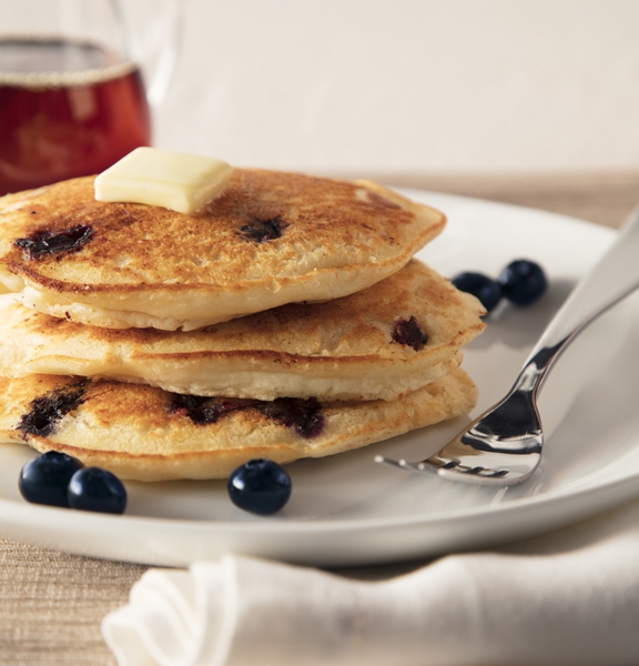 Ricotta Blueberry Pancakes - Galbani Cheese