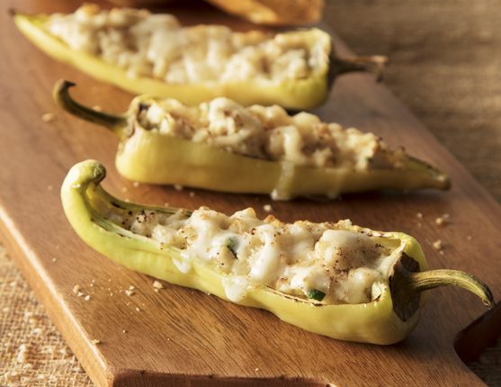 Ricotta Stuffed Hot Peppers Recipe