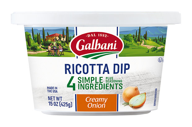 Creamy Onion Snack Dip - Galbani Cheese