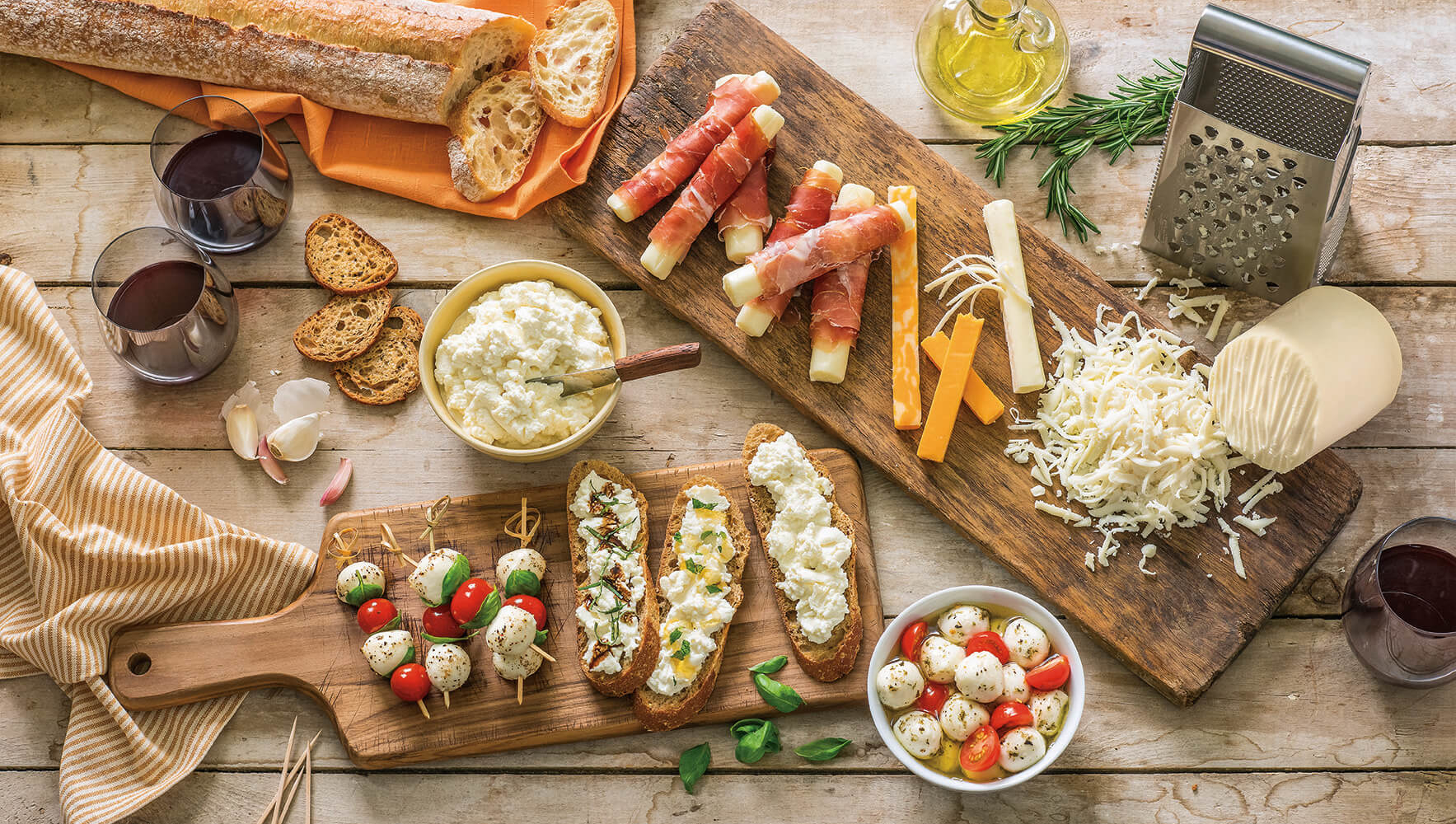 Charcuterie Board featuring Galbani Cheese