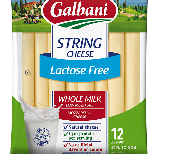 Lactose Free Mozzarella String Cheese - Galbani Cheese