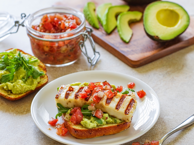 Smashed Avocado Toast - Galbani Cheese