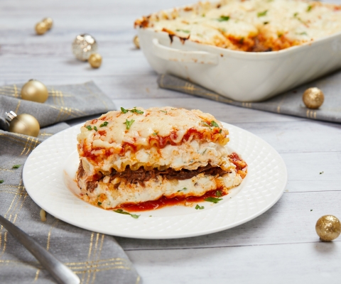 Yuletide Short Rib Lasagna - Galbani Cheese