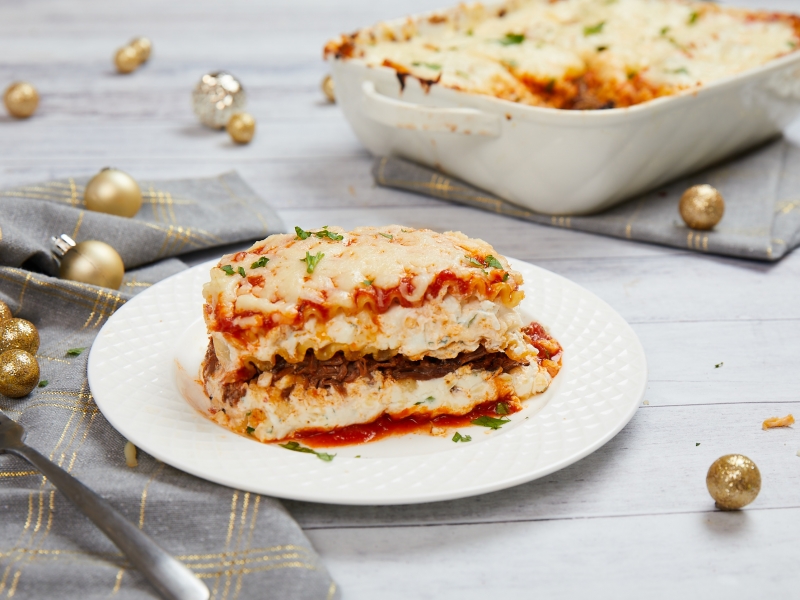 Yuletide Short Rib Lasagna - Galbani Cheese