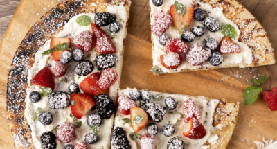 Grilled Ricotta Dessert Pizza - Galbani Cheese